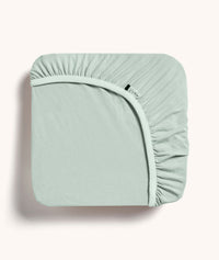 Organic Fitted Sheet Sage